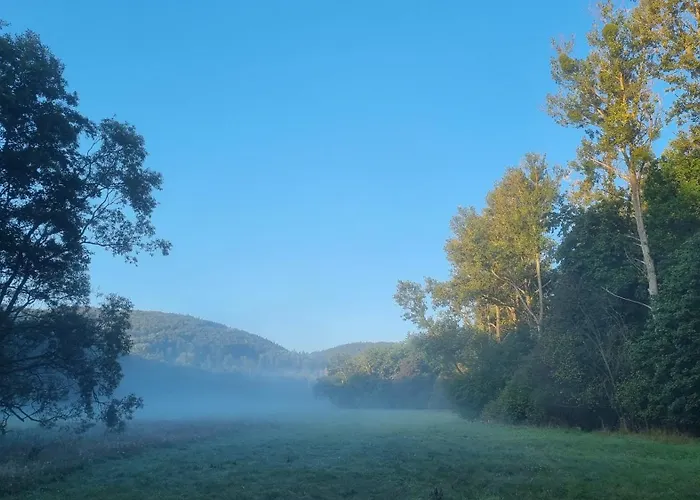 Ferienhaus Rehblick - direkt in der Natur, mit Lesezimmer und zwei Terrassen